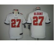 nike youth nfl jerseys tampa bay buccaneers #27 blount white[nike]