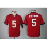 nike youth nfl jerseys tampa bay buccaneers #5 freeman red[nike limited]