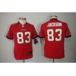 nike youth nfl jerseys tampa bay buccaneers #83 jackson red[nike limited]