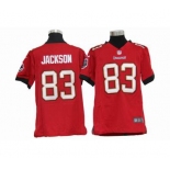 nike youth nfl jerseys tampa bay buccaneers #83 jackson red[nike]