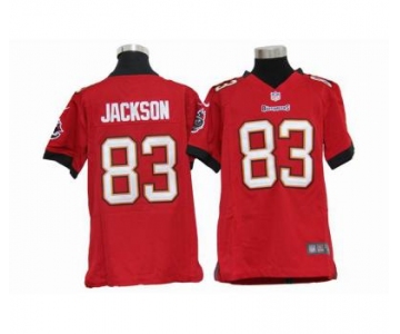 nike youth nfl jerseys tampa bay buccaneers #83 jackson red[nike]