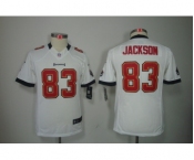 nike youth nfl jerseys tampa bay buccaneers #83 jackson white[nike]