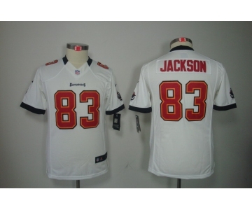 nike youth nfl jerseys tampa bay buccaneers #83 jackson white[nike]