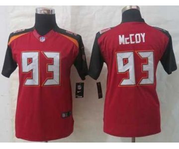 nike youth nfl jerseys tampa bay buccaneers #93 mccoy red[nike limited][2014 new]