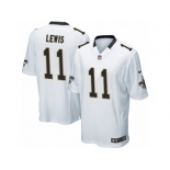 Men Nike New Orleans Saints #11 Tommylee Lewis Game White NFL Jersey