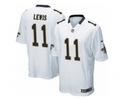 Men Nike New Orleans Saints #11 Tommylee Lewis Game White NFL Jersey