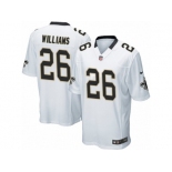 Men Nike New Orleans Saints #26 P. J. Williams Game White NFL Jersey