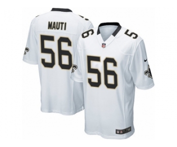 Men's Nike New Orleans Saints #56 Michael Mauti Game White NFL Jersey