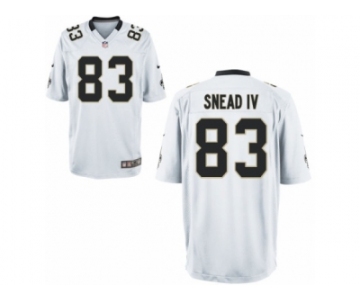 Men's Nike New Orleans Saints #83 Willie Snead IV Game White NFL Jersey