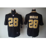 nike nfl jerseys new orleans saints #28 ingram black[nike limited]