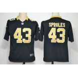 nike nfl jerseys new orleans saints #43 sproles black[game]