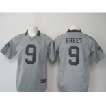 nike nfl jerseys new orleans saints #9 brees gray[game]