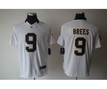 nike nfl jerseys new orleans saints #9 brees white[nike limited]