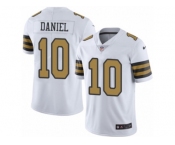 Men's Nike New Orleans Saints #10 Chase Daniel Elite White Rush NFL Jersey