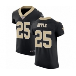 Men's Nike New Orleans Saints #25 Eli Apple Black Team Color Vapor Untouchable Elite Player NFL Jersey