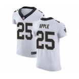 Men's Nike New Orleans Saints #25 Eli Apple White Vapor Untouchable Elite Player NFL Jersey