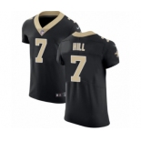 Men's Nike New Orleans Saints #7 Taysom Hill Black Team Color Vapor Untouchable Elite Player NFL Jersey