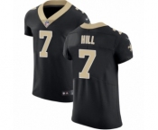 Men's Nike New Orleans Saints #7 Taysom Hill Black Team Color Vapor Untouchable Elite Player NFL Jersey