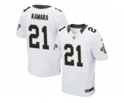 Nike Saints #21 Alvin Kamara White Men's Stitched NFL Elite Jersey