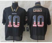 nike nfl jerseys new orleans saints #10 cooks black[Elite USA flag fashion][cooks]