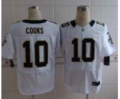 nike nfl jerseys new orleans saints #10 cooks white[Elite][cooks]