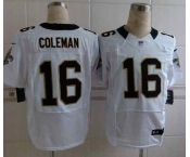 nike nfl jerseys new orleans saints #16 coleman white[Elite][coleman]