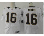 nike nfl jerseys new orleans saints #16 lance moore white[Elite]