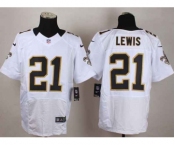 nike nfl jerseys new orleans saints #21 lewis white[Elite][lewis]