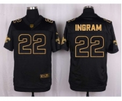 nike nfl jerseys new orleans saints #22 ingram black gold collection[Elite][ingram]