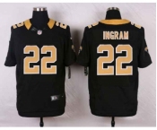 nike nfl jerseys new orleans saints #22 ingram black[Elite][ingram]