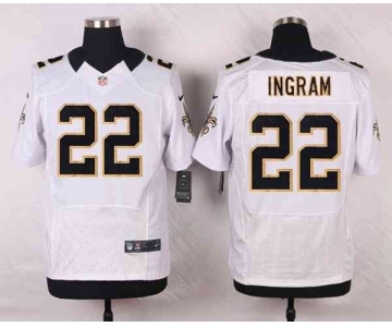 nike nfl jerseys new orleans saints #22 ingram white[Elite][ingram]