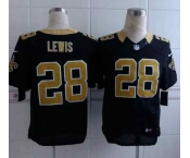 nike nfl jerseys new orleans saints #28 lewis black[Elite][lewis]