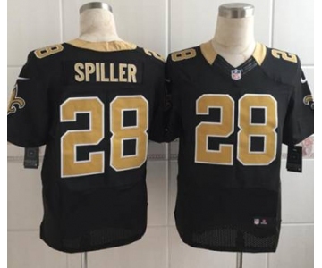 nike nfl jerseys new orleans saints #28 spiller black[Elite][spiller]