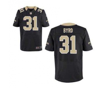 nike nfl jerseys new orleans saints #31 byrd black[Elite]