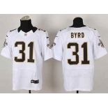 nike nfl jerseys new orleans saints #31 byrd white[Elite]