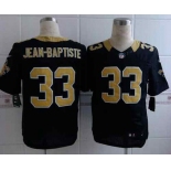 nike nfl jerseys new orleans saints #33 jean-baptiste black[Elite][jean-baptiste]