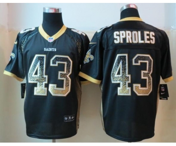 nike nfl jerseys new orleans saints #43 darren sproles black[Elite drift fashion]