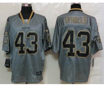 nike nfl jerseys new orleans saints #43 sproles grey[Elite lights out]