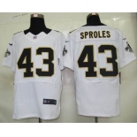 nike nfl jerseys new orleans saints #43 sproles white[elite]