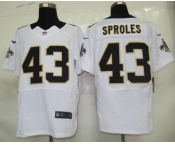 nike nfl jerseys new orleans saints #43 sproles white[elite]