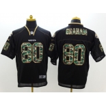 nike nfl jerseys new orleans saints #80 graham black[Elite Camo Fashion]