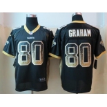 nike nfl jerseys new orleans saints #80 graham black[Elite drift fashion]