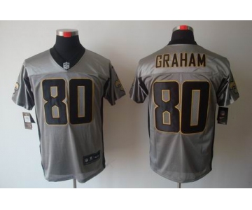 nike nfl jerseys new orleans saints #80 graham grey[Elite shadow]