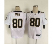 nike nfl jerseys new orleans saints #80 tabb white[Elite][tabb]