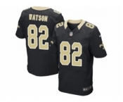 nike nfl jerseys new orleans saints #82 benjamin watson black[Elite]