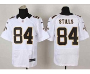 nike nfl jerseys new orleans saints #84 stills white[Elite]