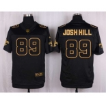 nike nfl jerseys new orleans saints #89 joshhill black gold collection[Elite][joshhill]