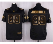 nike nfl jerseys new orleans saints #89 joshhill black gold collection[Elite][joshhill]