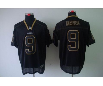 nike nfl jerseys new orleans saints #9 brees black[Elite lights out]