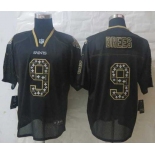 nike nfl jerseys new orleans saints #9 brees black[Elite united sideline]